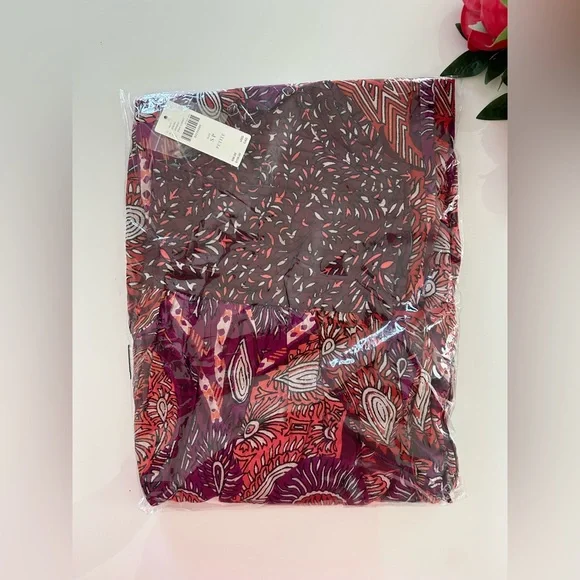 LAST CALL Anthropologie printed lounge jumpsuit - Picture 6 of 7